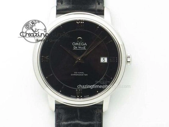 0423 Sleek Planet Ocean Professional Ceramic Bezel 42mm 1:1 MK Best Edition Silver Markers On SS Bracelet A 8085